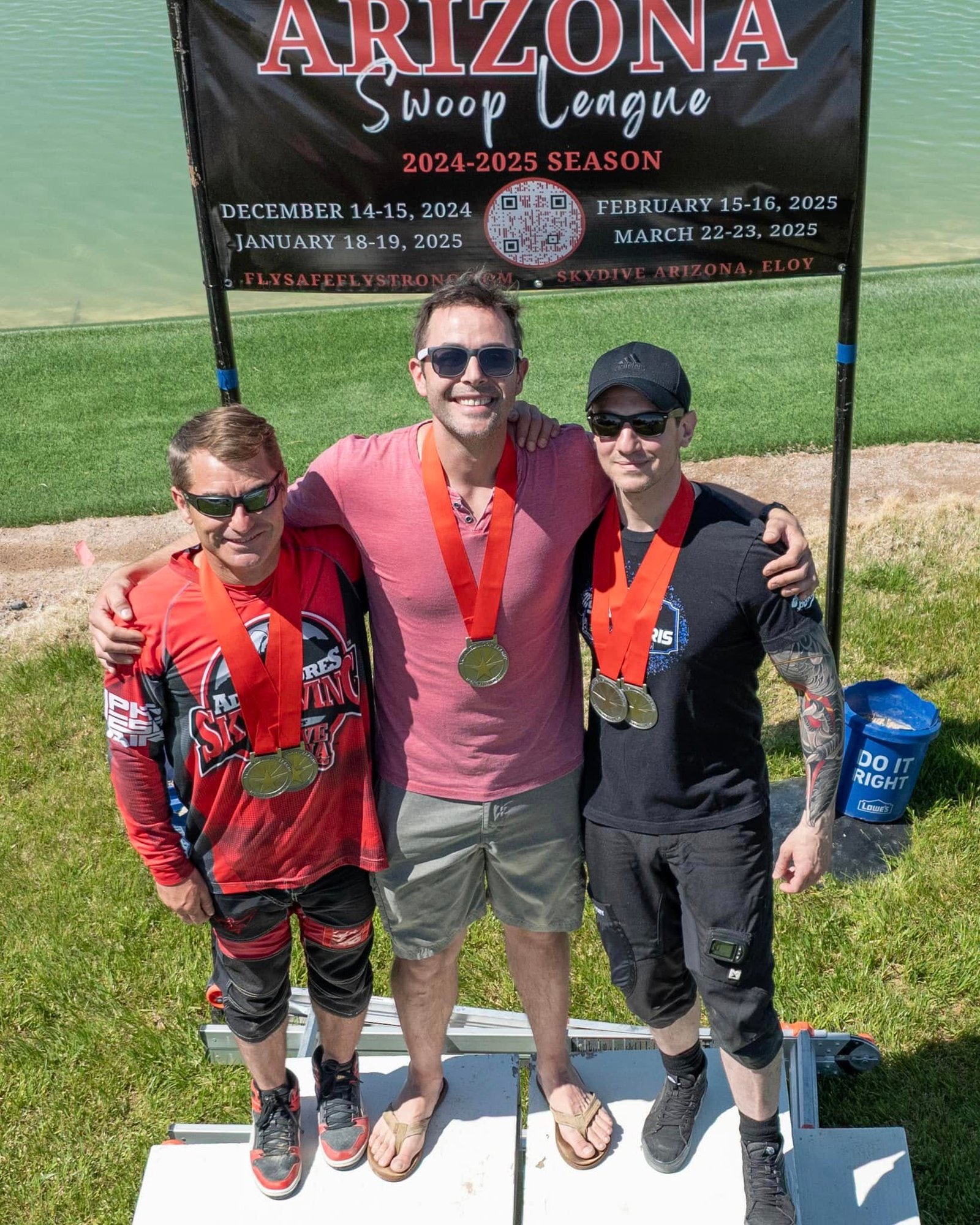AZ Swoop League — podium
