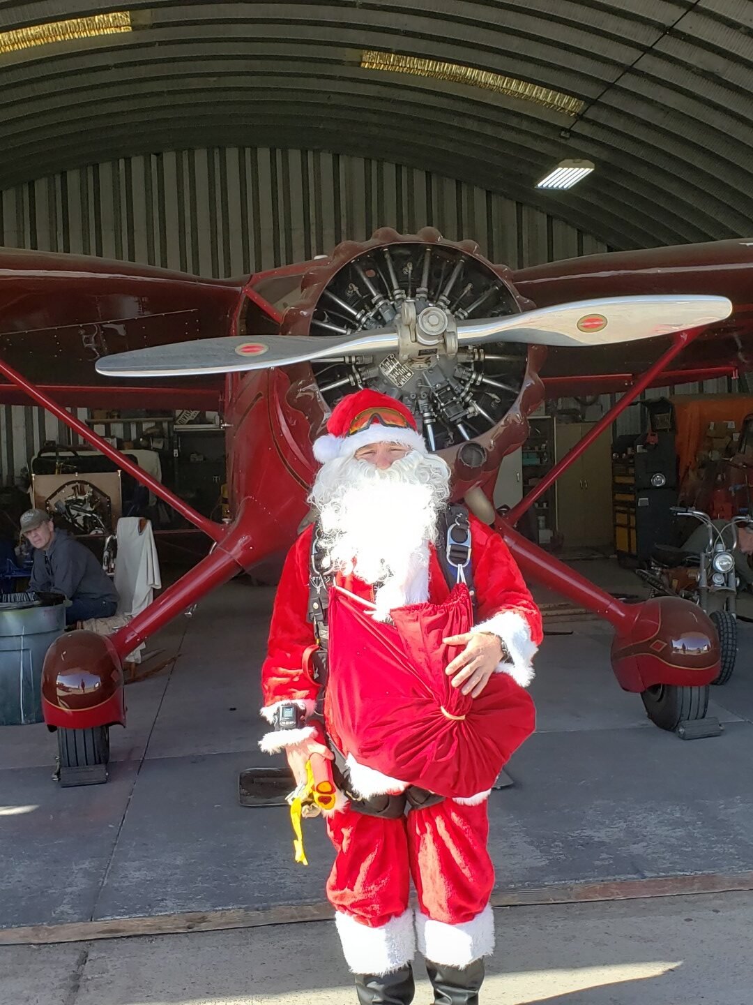 Santa — pre-jump